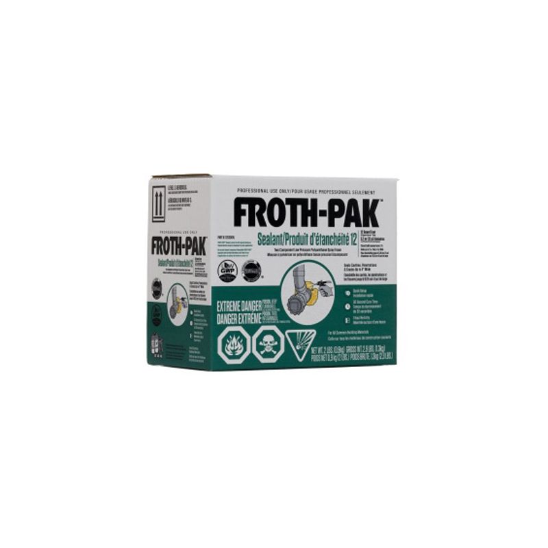 Froth-Pak 12030015 Foam Sealant Kit, 16.8 lb