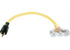 Coleman Cable Pro-Power 12/3 Generator Cord Yellow, 15A