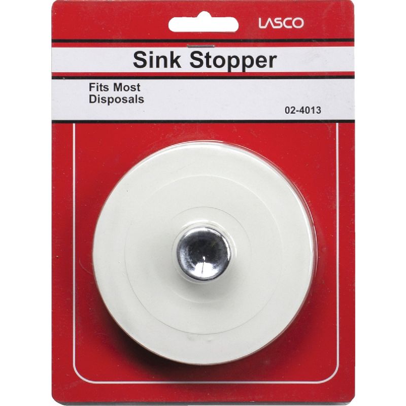 Lasco Garbage Disposer Replacement Stopper 4-1/8 In. OD; Stopper Area 3-3/8 In.