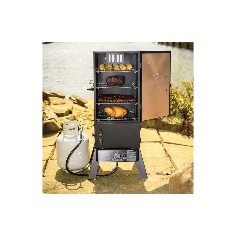 Masterbuilt Cookmaster Propane Gas Smoker — 15,400 BTU, Model