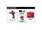 Milwaukee M18 FUEL 2803-22 Drill/Driver Kit, Battery Included, 18 V, 1/2 in Chuck, Ratcheting Chuck