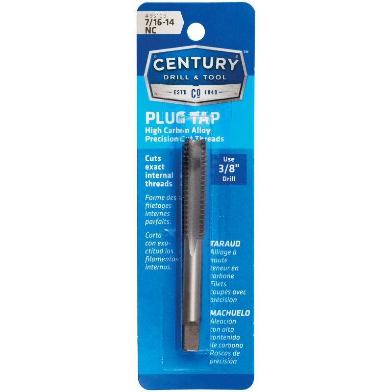 Century Drill &amp; Tool Fractional Tap 7/16-14