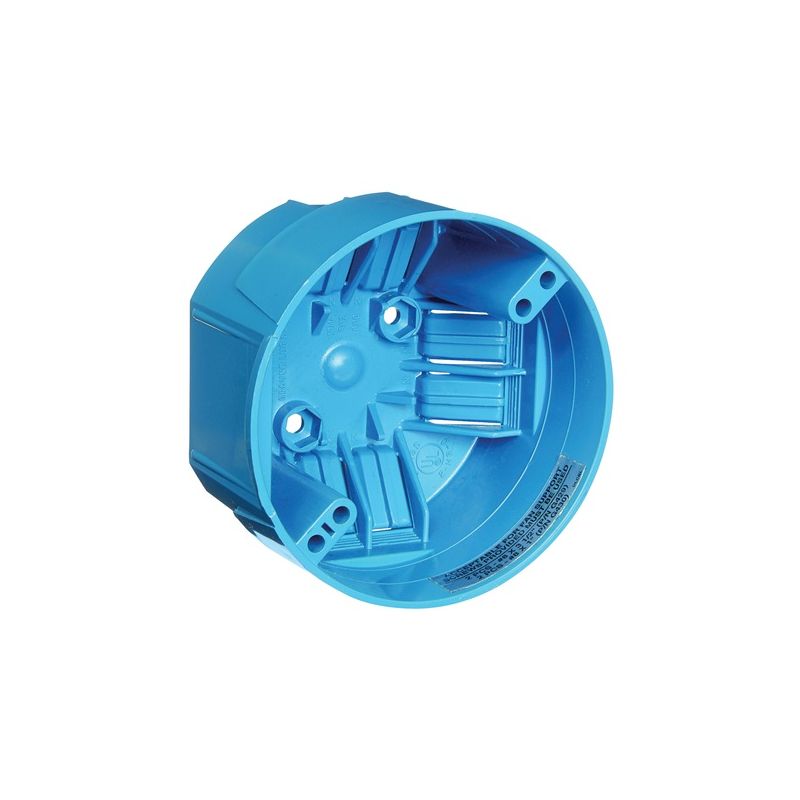 Carlon B720R-SHK Ceiling Fan Box, 2-5/16 in D, 1 -Gang, PVC, Blue Blue