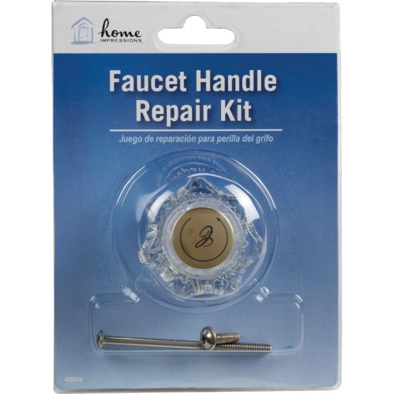 Home Impressions Acrylic Faucet Handle Repair Kit