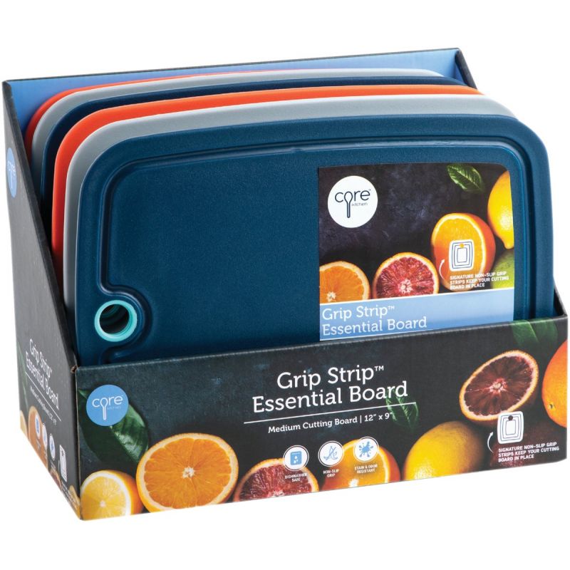 Core Kitchen Grip Strip Cutting Board Assorted (Pack of 6)