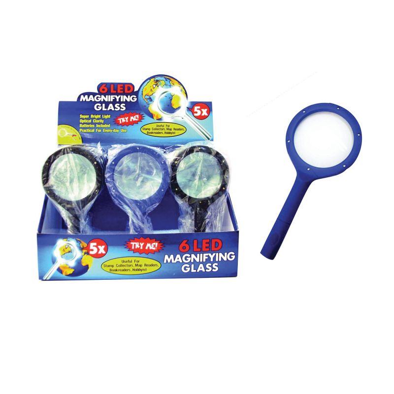 Diamond Visions 08-0260 Magnifying Glass, 5X Magnification (Pack of 15)