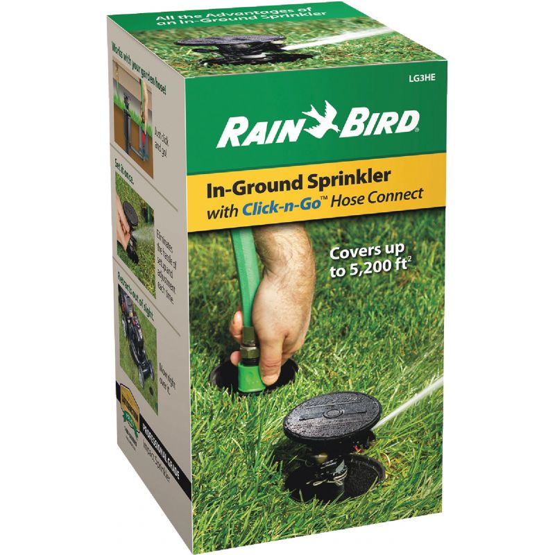 Rain Bird Hose End Pop-Up Impact Head Sprinkler