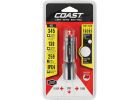 Coast HX5 Focusing LED Flashlight Black With Red Stripe