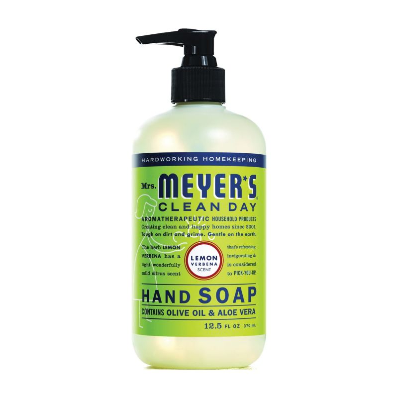 Mrs. Meyer&#039;s 12104 Hand Soap, Liquid, Lemon Verbena, 12.5 oz Bottle