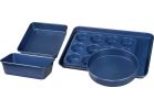 GraniteStone Diamond Blue Non-Stick Bakeware Set
