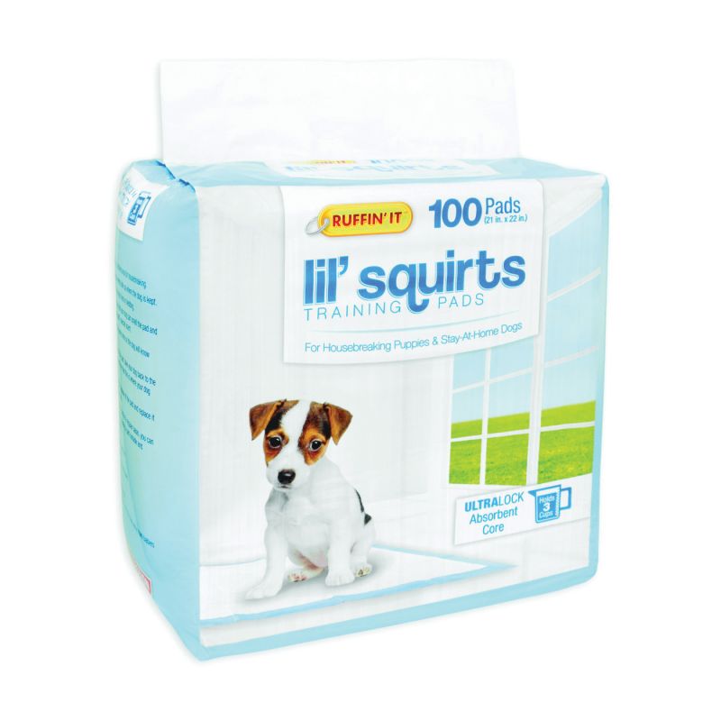 Ruffin&#039;It Lil&#039; Squirts 82100 Dog Training Pad, 22 in L, 21 in W