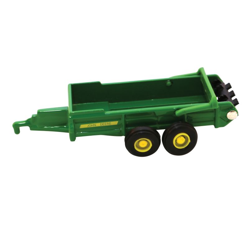 John Deere Toys Collect N Play Series 46571 Toy Spreader, 3 years and Up, Metal, Green Green