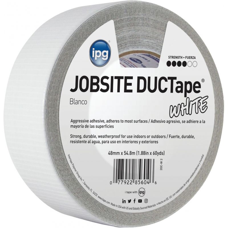 Intertape AC20 DUCTape General Purpose Duct Tape White