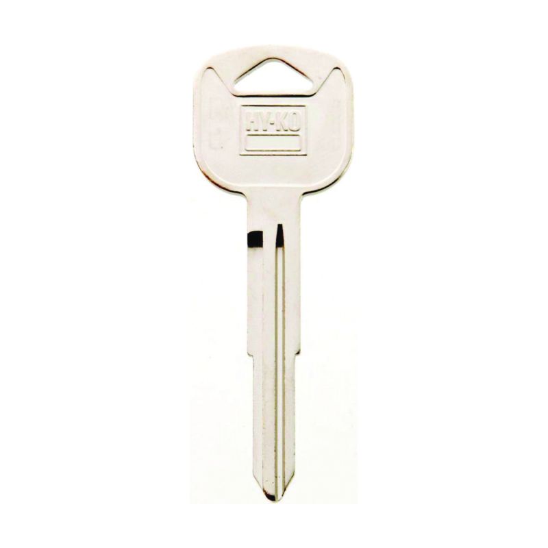 Hy-Ko 11010KK4 Automotive Key Blank, Brass, Nickel, For: Kia Vehicle Locks (Pack of 10)