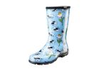 Sloggers 5020BEEBL-8 Rain and Garden Boots, 8, 15-1/2 in W, Bee, Light Blue 8, Light Blue