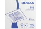 Broan 3 In. Bath Exhaust Fan White