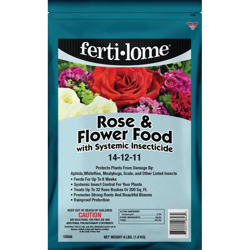 Ferti-lome Rose &amp; Flower Dry Plant Food 4 Lb.