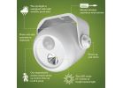 Mr. Beams Spotlight Outdoor Battery Operated LED Light Fixture White