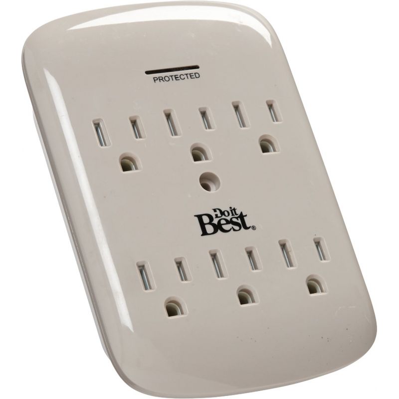 Do it Best Surge Protector Tap Gray, 15