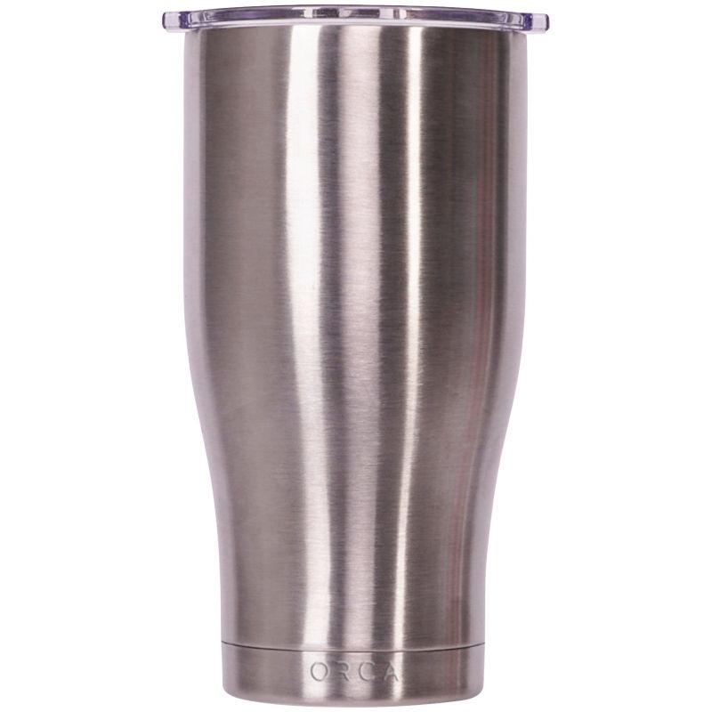 Orca Chaser Insulated Tumbler 27 Oz., Silver