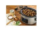 Crock-Pot 2122615 Cook and Carry Slow Cooker, 4 qt Capacity, Digital Control, Stainless Steel 4 Qt