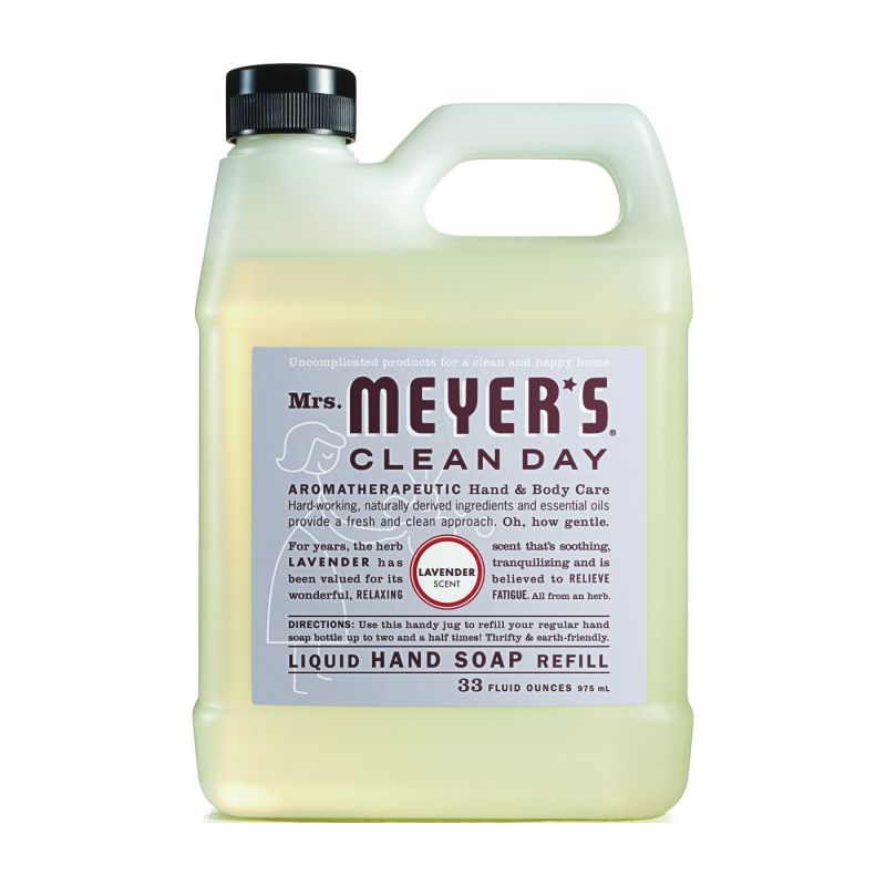 Mrs. Meyer&#039;s 11163 Hand Soap, Liquid, Lavender, 33 oz Jug