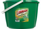 Libman Clean &amp; Rinse Divided Bucket 4 Gal., Green