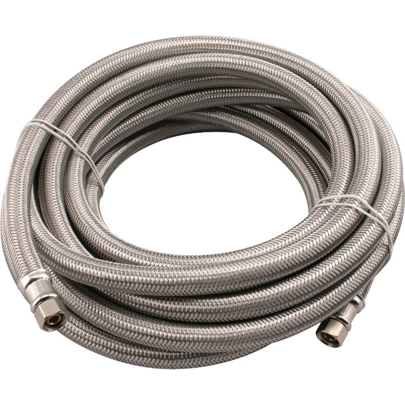 B&amp;K Ice Maker Connector 1/4 In. F Compression Both Ends X 20 Ft.