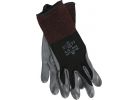 Showa Atlas Nitrile Coated Glove S, Gray &amp; Black
