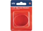 Do it Carded Rubber Slip-Joint Washer 1-1/2 In. X 1-1/2 In., Black