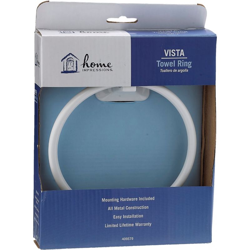 Home Impressions Vista Towel Ring Transitional