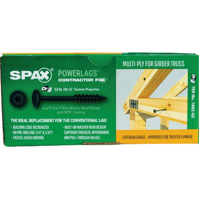 Spax PowerLags Exterior Washer Head Structure Screw