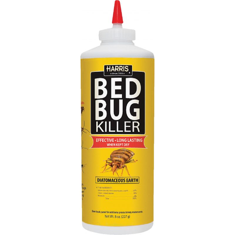 Harris Diatomaceous Earth Bedbug Killer 8 Oz., Puffer Bottle