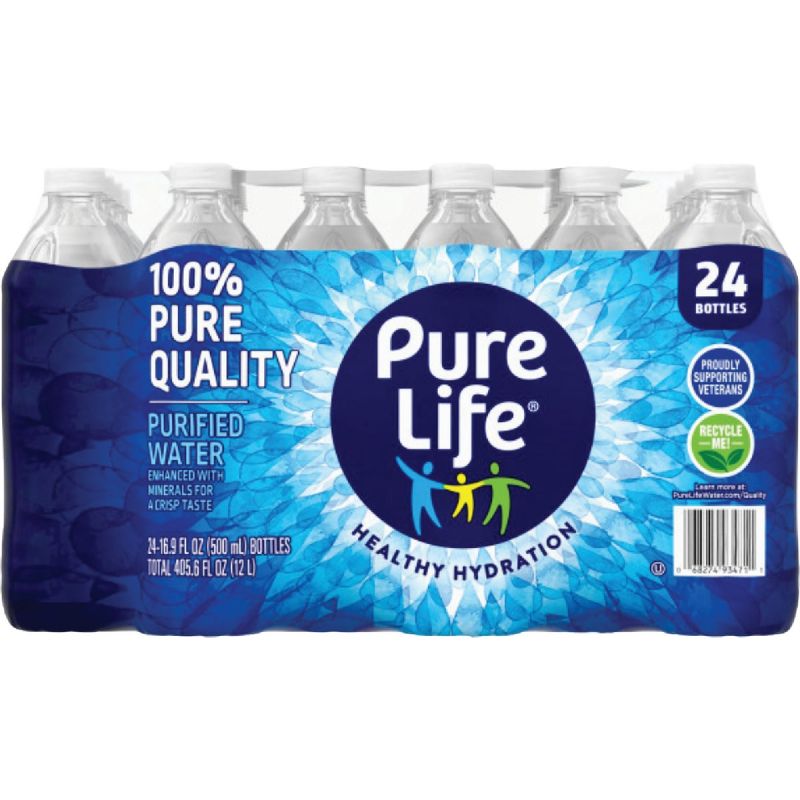 Nestle Purelife 0.5 Liter Bottled Purified Water 0.5 Liter