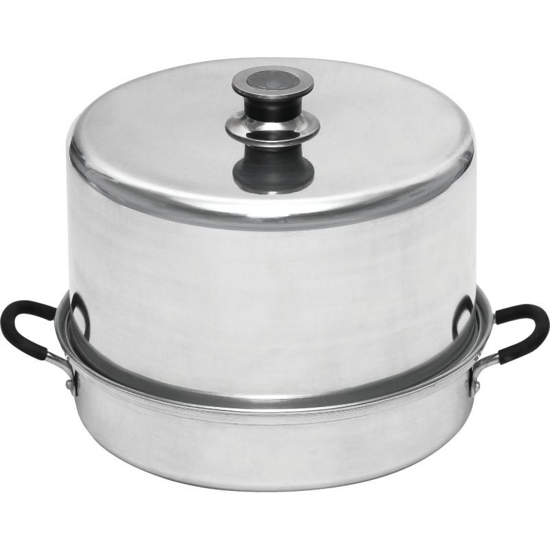 Roots &amp; Branches Aluminum Steam Canner Silver (Pack of 2)
