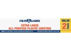 Film-Gard Extra Large Clear All-Purpose Plastic Sheeting 10 Ft. X 25 Ft., Clear