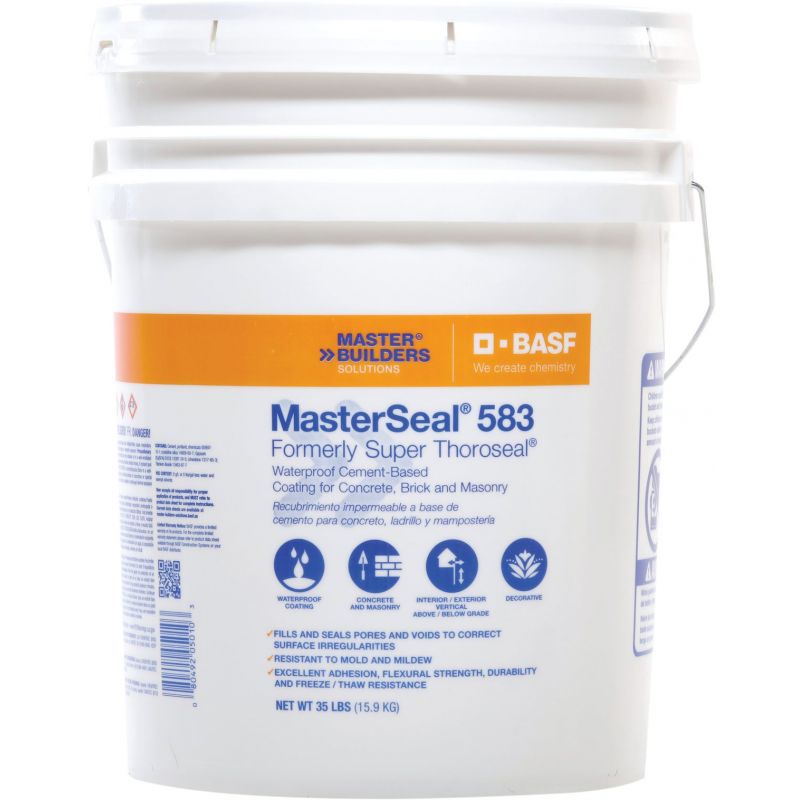 MasterSeal 583 Masonry Waterproofer White, 35 Lb.