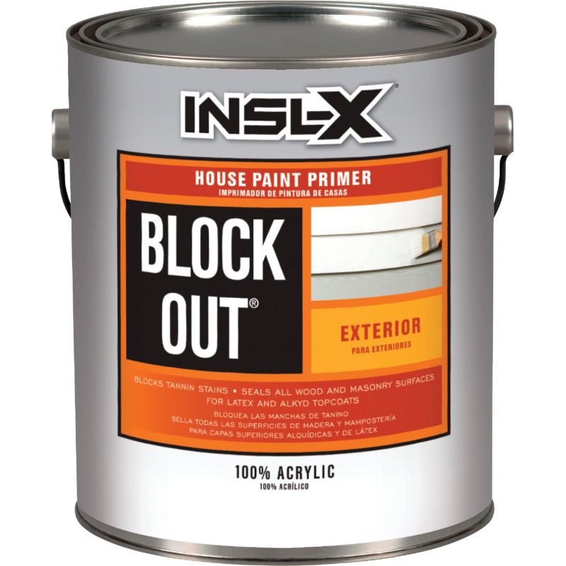 Insl-X Block Out Exterior Bonding Primer 1 Gal., White Tintable