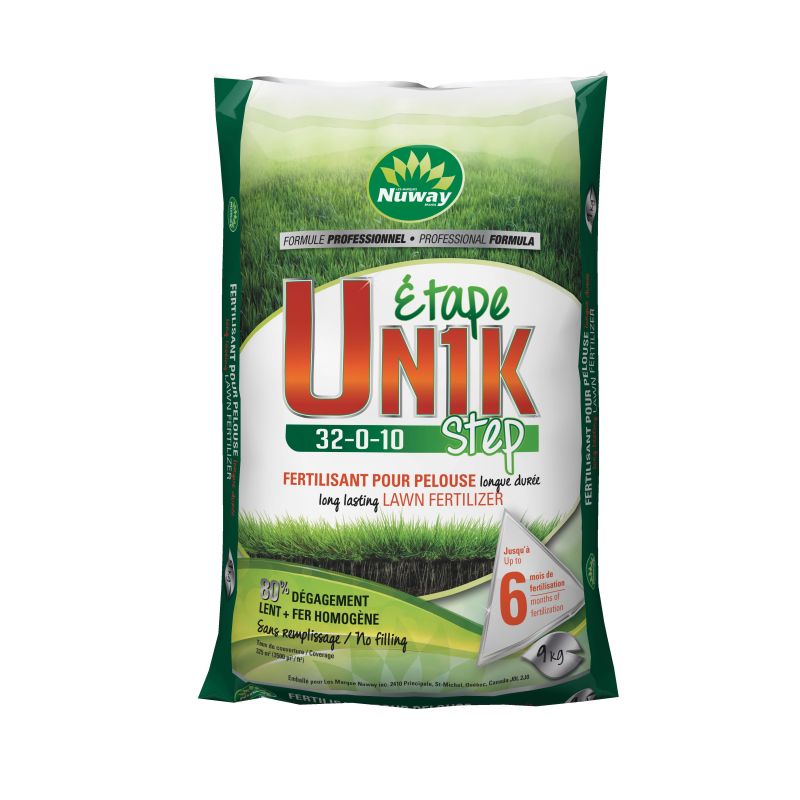 Nuway NUNIKX9 Lawn Fertilizer, 9 kg, 32-0-10 N-P-K Ratio