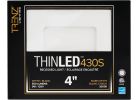Liteline Trenz ThinLED 3000K Square Recessed Light Kit White