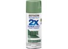 Rust-Oleum Painter&#039;s Touch 2X Ultra Cover Paint + Primer Spray Paint Moss Green, 12 Oz.