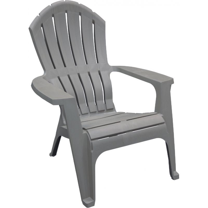 Adams RealComfort Ergonomic Adirondack Chair Gray