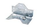Simpson Strong-Tie A34 Framing Angle, 1-7/16 in W, 2-1/2 in D, Steel, Galvanized/Zinc