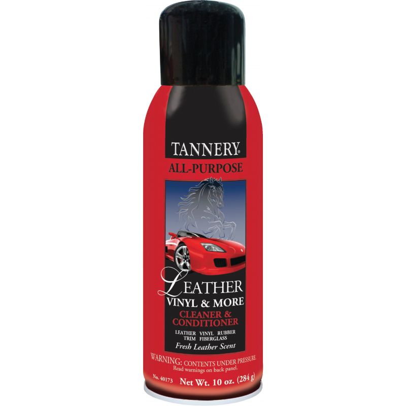 Tannery All-Purpose Leather Care Cleaner &amp; Conditioner 10 Oz., Aerosol Spray