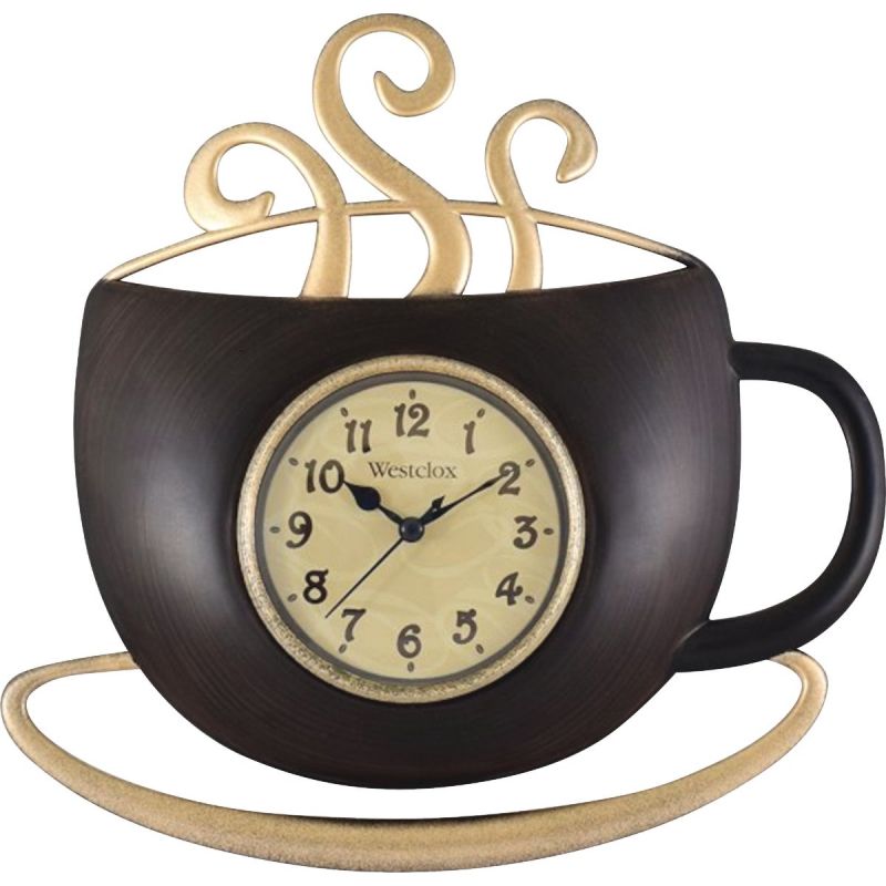 Westclox Coffee Cup Wall Clock