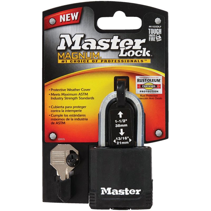Master Lock Magnum Covered Keyed Padlock