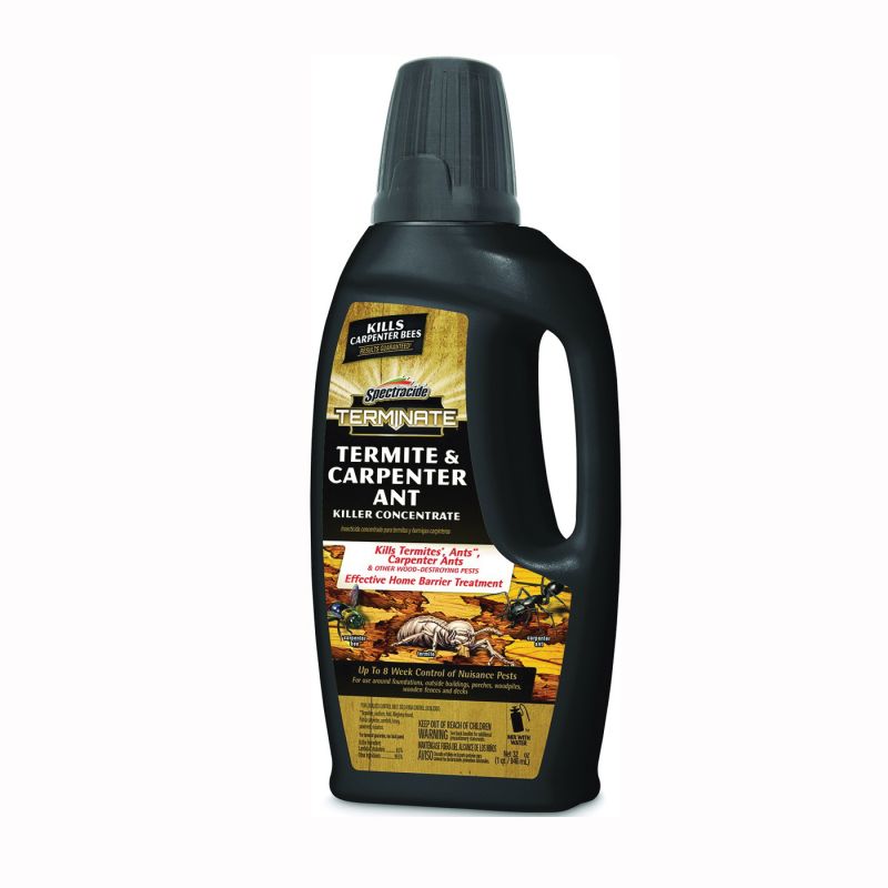 Spectracide Triazicide HG-96410 Termite and Carpenter Ant Killer, Liquid, 32 oz Light Yellow