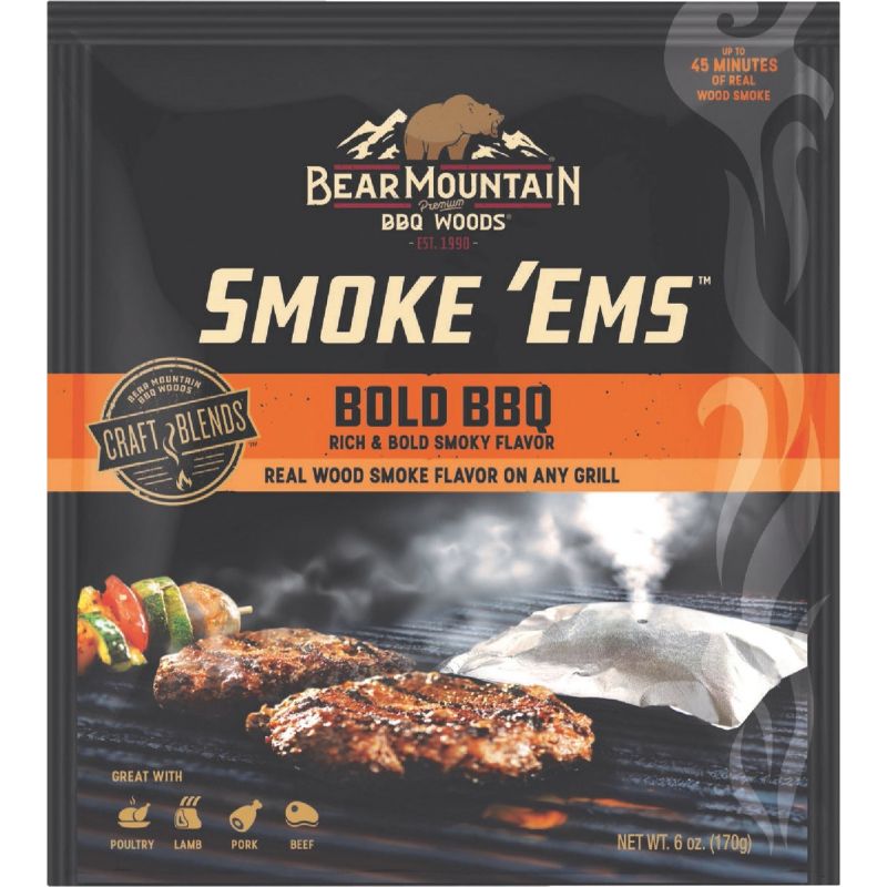 Bear Mountain BBQ Smoke &#039;ems Smoking Chips