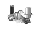 Selkirk 206620 Ceiling Support Kit, Flat, Stainless Steel, For: Model SSII