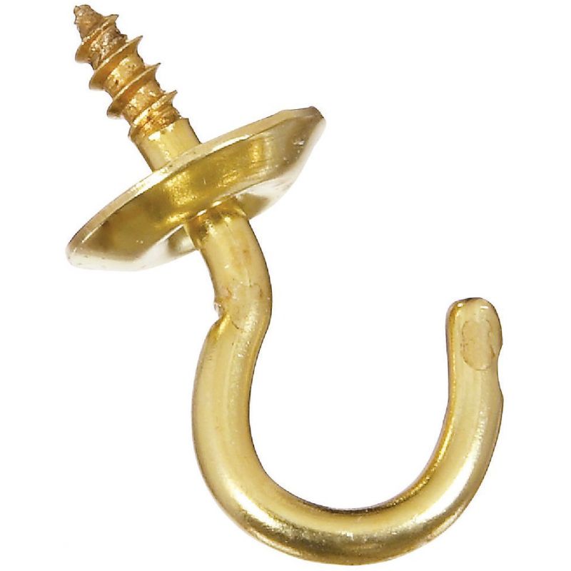 National Brass Cup Hook Bulk (Pack of 100)
